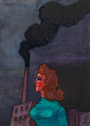 Ohne Titel; aus; ‘Die 150 BlÃ¤tter’ IV
