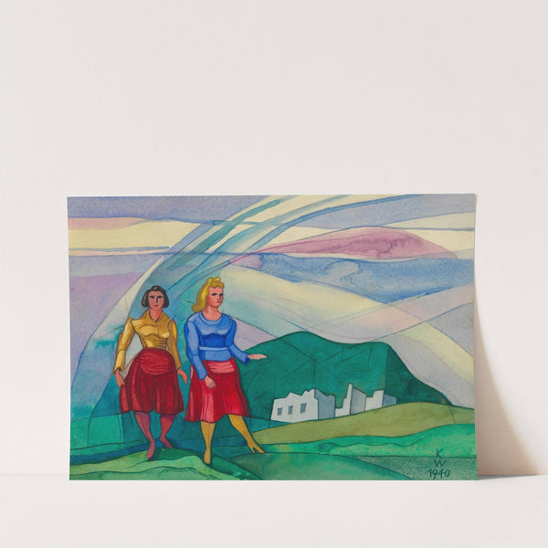 Ohne Titel; aus; &#039;Die 150 Blätter&#039; IX by Karl Wiener