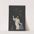 Ohne Titel (Collage, Frau, Gestirne, Stephansdom) by Karl Wiener