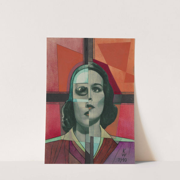 Ohne Titel (Collage) II; aus; &#039;Die 150 Blätter&#039; by Karl Wiener