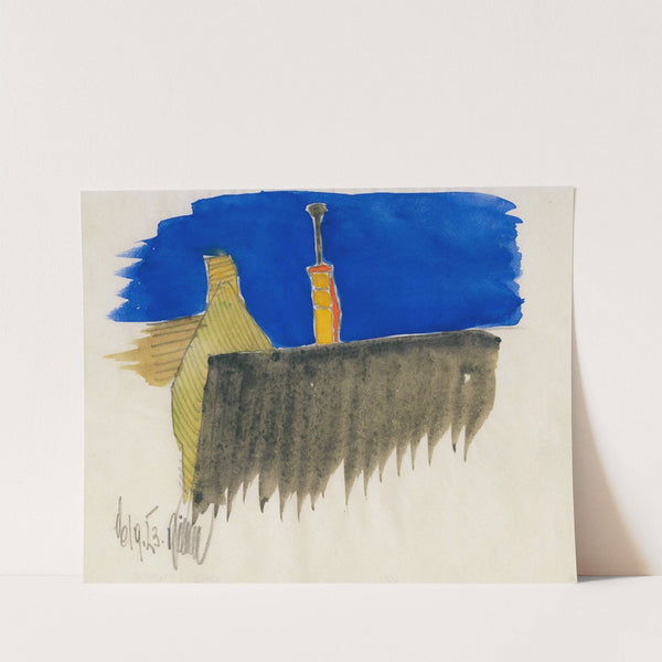 Ohne Titel, (Skizzen 10 Blätter) II by Karl Wiener