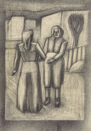 Ohne Titel (zwei Frauen)