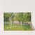 Oies Dans Un Jardin Avec Deux Enfants by Gustave De Smet