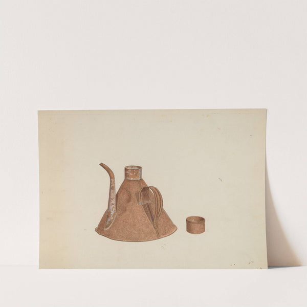Oil Can with Spout by Earl Butlin