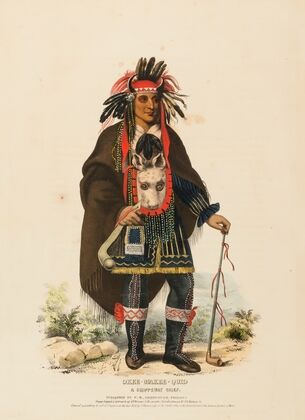 Okee-Makee-Quid. A Chippeway Chief