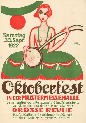 Oktoberfest in der Mustermessehalle – Grosse Revue (1922)