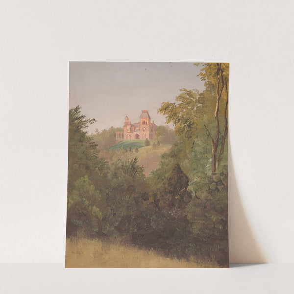 Olana from the Southwest (ca. 1872) by Frederic Edwin Church
