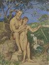 Old and young faun