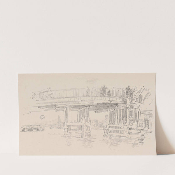 Old Battersea Bridge (1878) by James Abbott McNeill Whistler