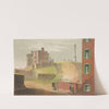 Old Boston. Beacon Hill, with Mr. Thurston&#039;s house, from Bowdoin St. by John Rubens Smith