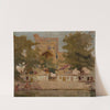 Old Bukhara – mosque on the lake. From the journey to Turkestan by Jan Ciągliński