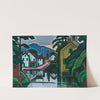 Old Canal Port by Oscar Bluemner