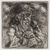 Old country woman