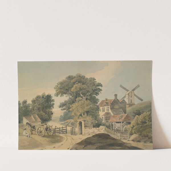 Old English toll gate by Sir Richard Neave