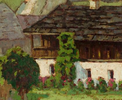 Old house with a porch (1929)