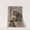 Old man in narthex (1881) by Julian Falat