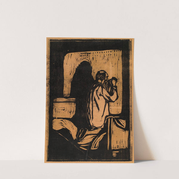 Old Man Praying by Edvard Munch