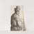 Old man seen from behind; profile to right; half figure by Rembrandt van Rijn