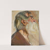 Old man with grey beard by Stanisław Dębicki