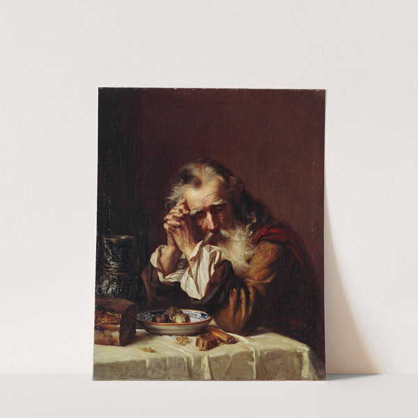 Old Man’s Head (1872) by Kārlis Teodors Hūns