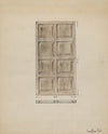 Old Paneled Door – Outside Door to Monastery