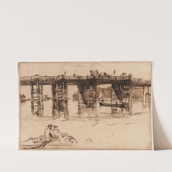 Old Putney Bridge (1879) by James Abbott McNeill Whistler