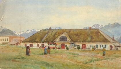 Old Russian Trading Post, Sitka — size preview