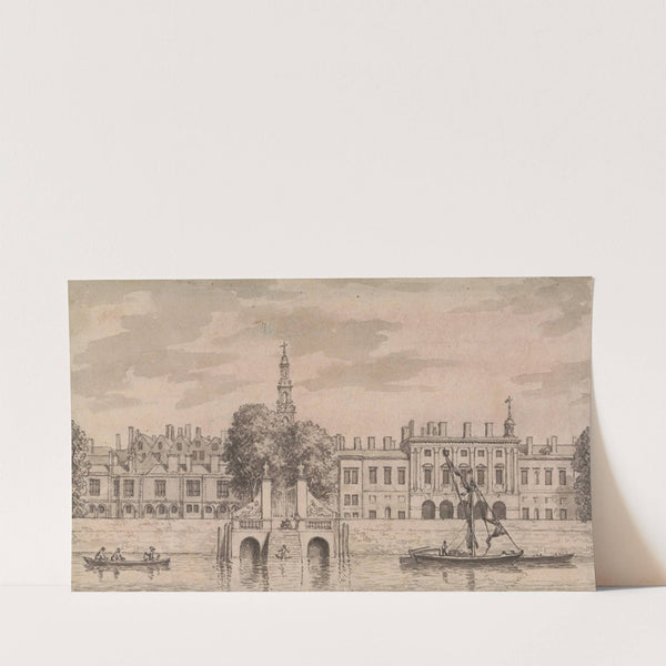 Old Somerset House by Samuel Wale