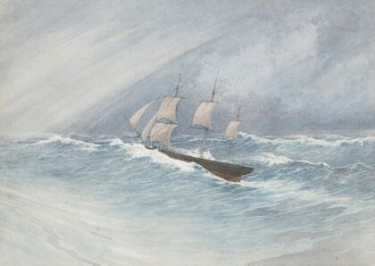 Old style ship, ‘Kenilworth’