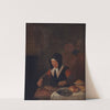 Old Woman at her Meal by Quirijn Van Brekelenkam