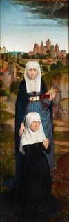 Old Woman at Prayer with St. Anne