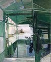 Old Woman in Greenhouse
