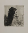Old Woman Reading