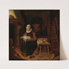 Old Woman Reading the Bible by Quirijn Van Brekelenkam