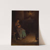 Old Woman Watching Over a Dead Body II (1890-1899) by Aleksander Gierymski