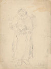 Old Woman with a Hamper (Study of a Woman Carrying Twigs)