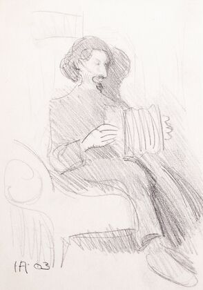 Ole Kruse Playing the Accordion