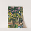 Oleanders, the courtyard of the artist&#039;s home by Joaquín Sorolla