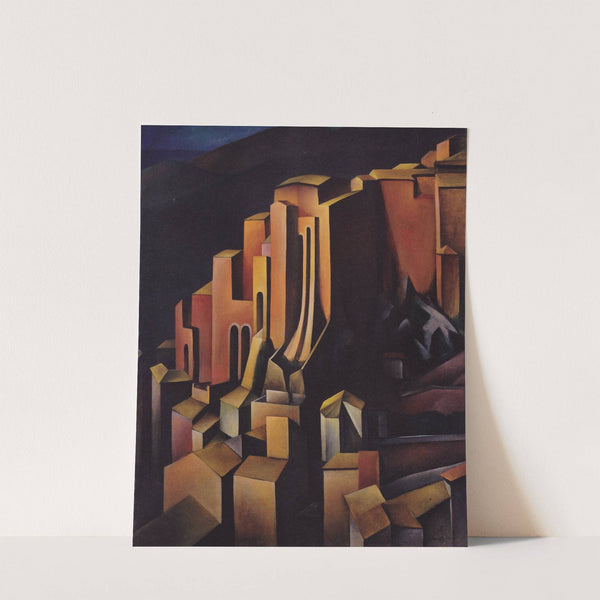 Olevano (1924) by Alexander Kanoldt