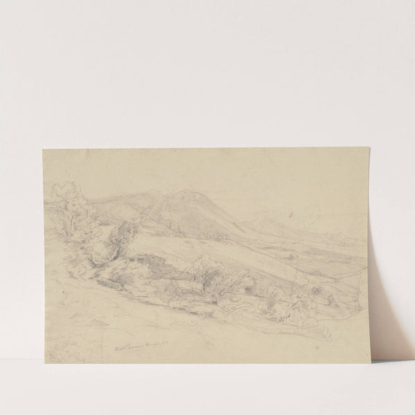 Olevano, Monte Serone by Ludwig Metz