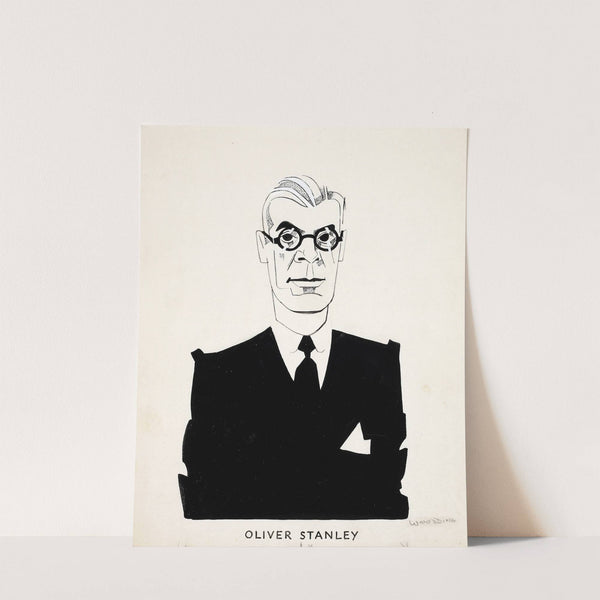 Oliver Stanley (between 1939 and 1946) by Wooding