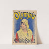 Olympia. Maria la Bonita (1894) by Imp. Chaix