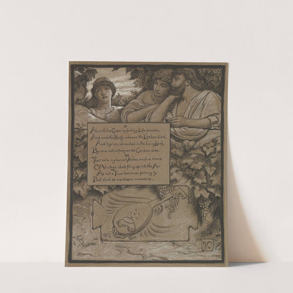 Omar’s Tomb (1883-1884) by Elihu Vedder