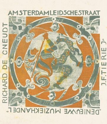 Omslag van muziekstuk ‘t Koningskind