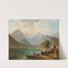 On Lake Achensee, Tyrol by Alfred Schönberger