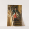On the Attic Stairs (1898) by Anders Zorn