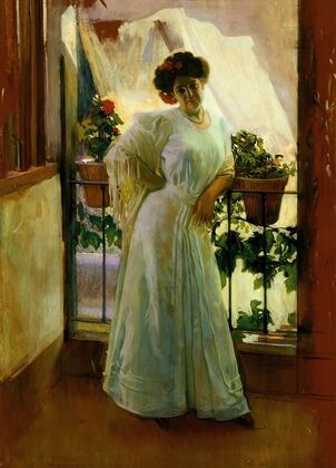 On the Balcony