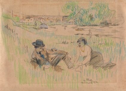 On the Banks of the Seine – Nel and Simon-Levy
