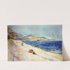 On the Beach below the Promenade des Anglais, Nice, France by Cass Gilbert