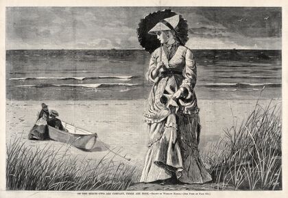 On the Beach – Two are Company, Three are None (1872)